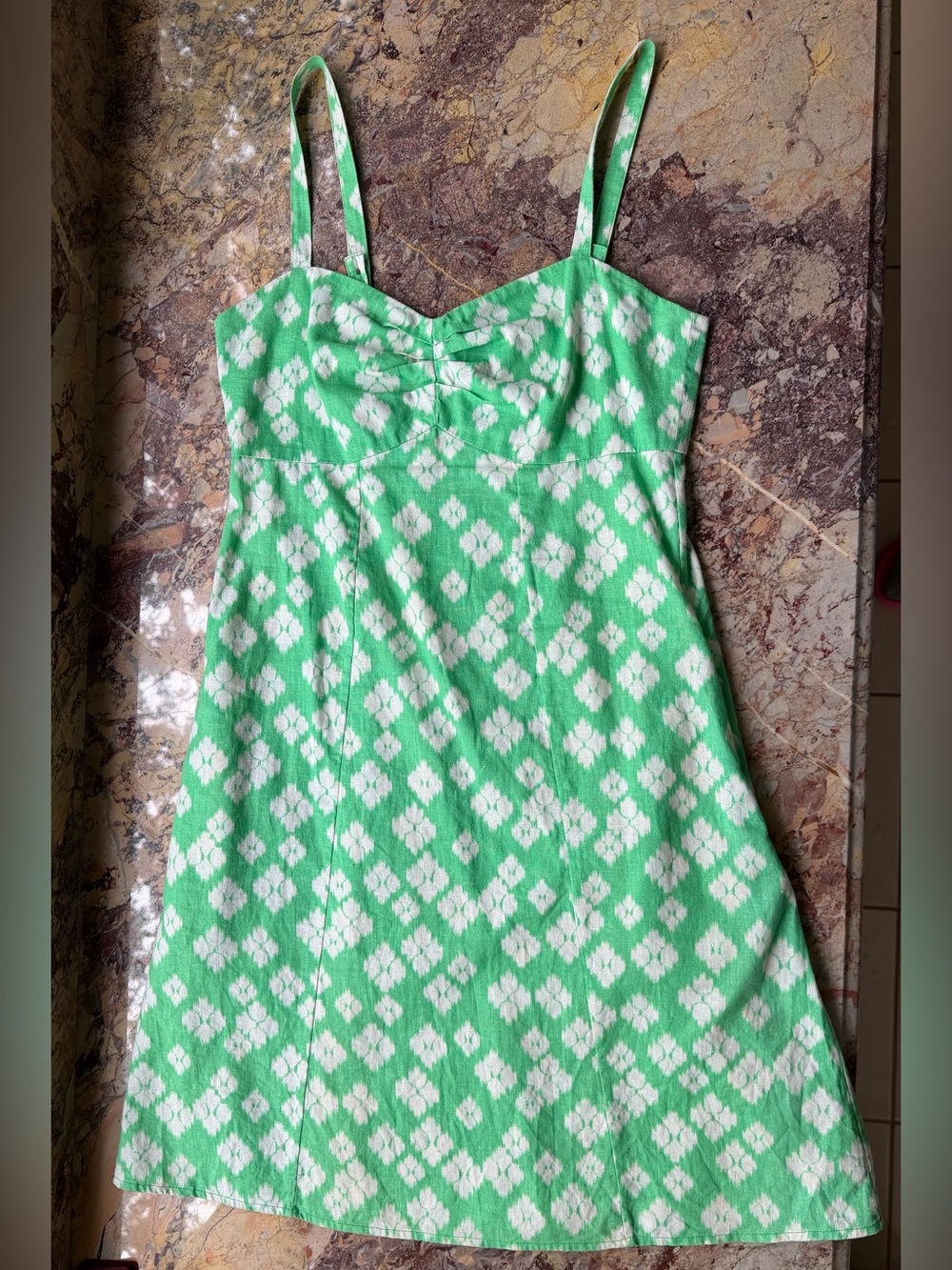 Patagonia Summertime Hemp / Organic Cotton A-line Dress Green